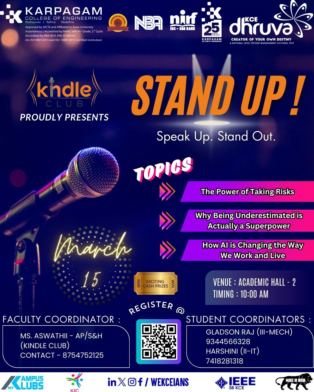 Stand Up Talk 2025